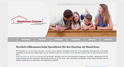 Desktop Screenshot of massivhaus-bauen.com